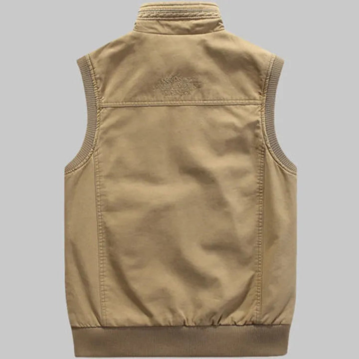 Vintage Outdoor-Weste mit Praktischen Taschen für Herren – Elias
