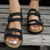 Lässige Damen Sandalen mit Klettverschluss – Nina