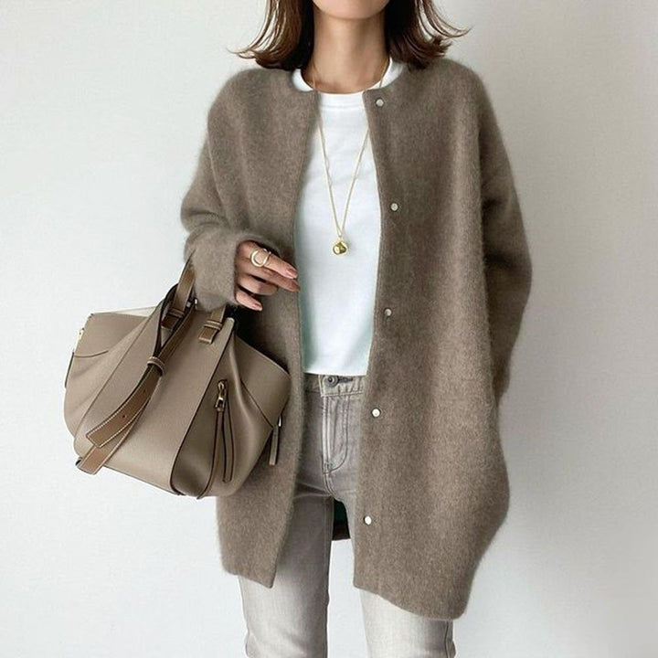 Leichte Khaki Sommerjacke mit zeitlosem Flair – Noa