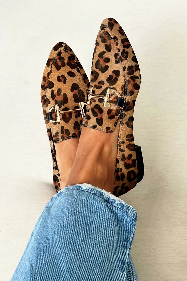 Rieke – Elegante Leoparden-Loafer – Produktansicht 2