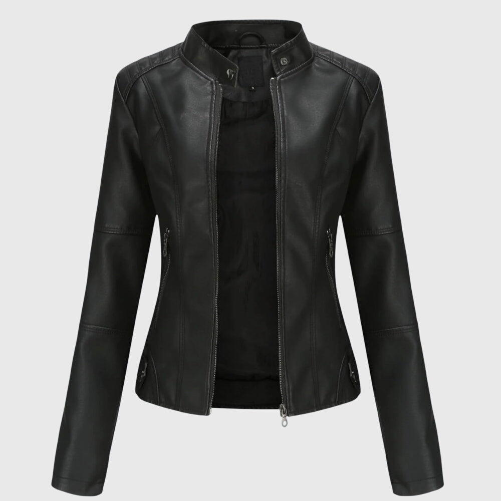 Helene – Elegante Damen-Lederjacke – Produktansicht 1