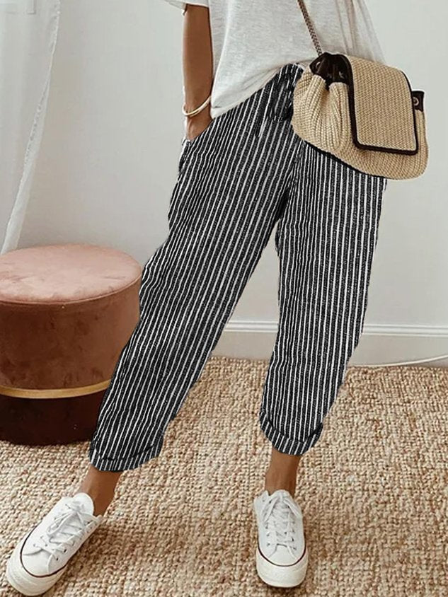 Clara – Fließende, bequeme und elegante Hose – Produktansicht 10