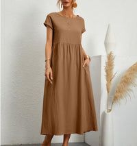 Luftiges Leinenkleid – Elodie
