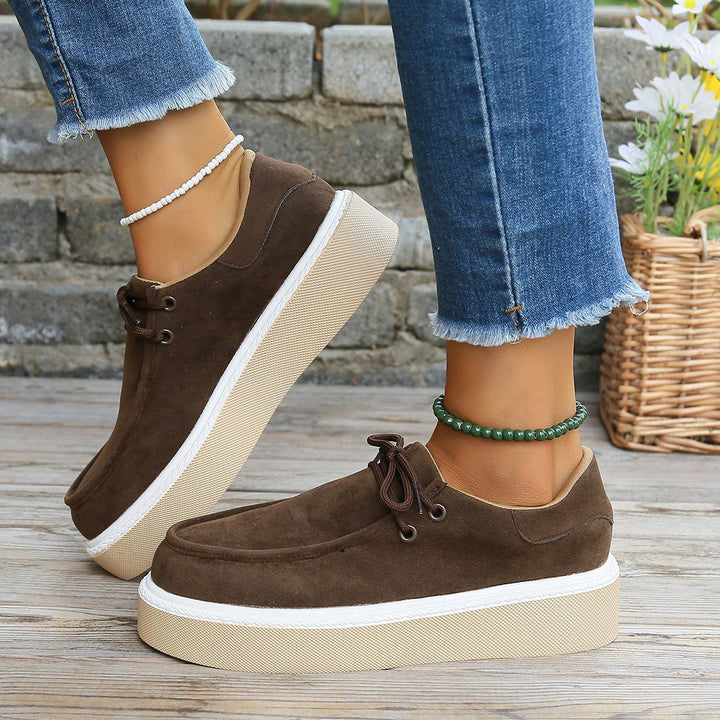 Bequeme Damen Schnürschuhe mit Dämpfung – Aveline