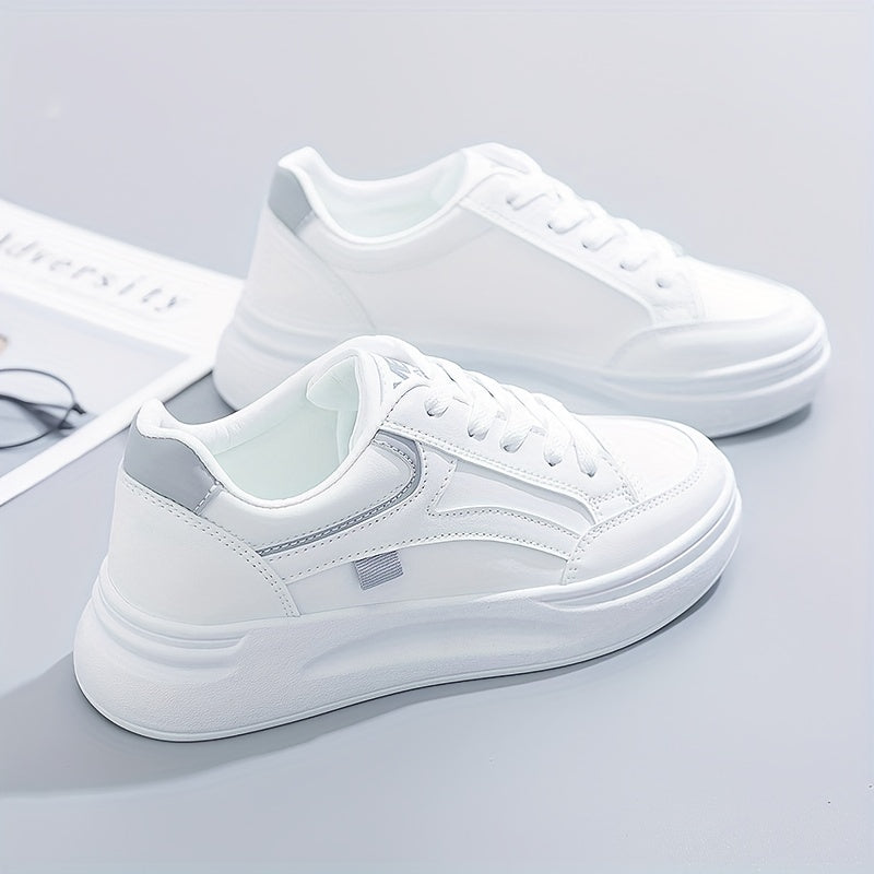 Nina – Schicke weiße Sneaker mit leichtem Komfort – Produktansicht 15