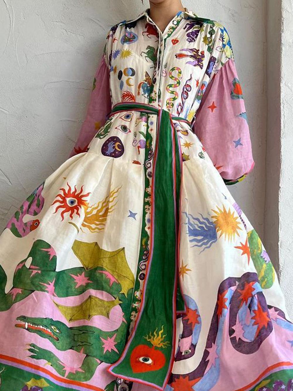 Barbara – Plisseekleid leicht für den Strand – Produktansicht 4