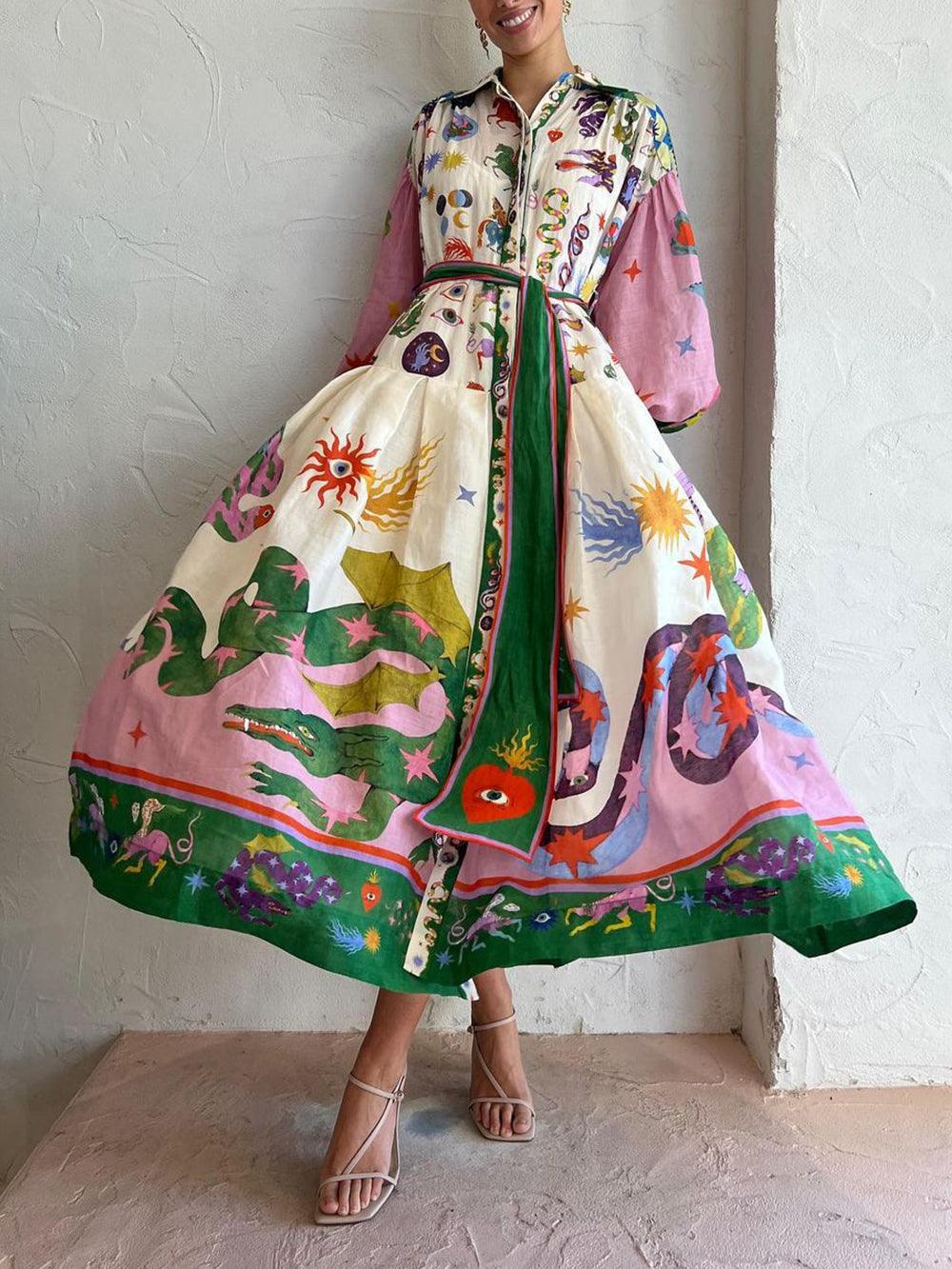 Barbara – Plisseekleid leicht für den Strand – Produktansicht 6