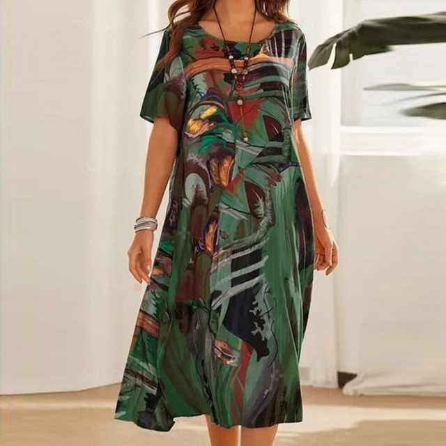 Luftiges Sommerkleid mit lockerer Passform – Ysée