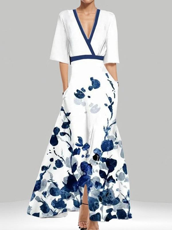 Mathilda – Elegants Set Maxi Midikleid Glamour für die Küste – Produktansicht 2