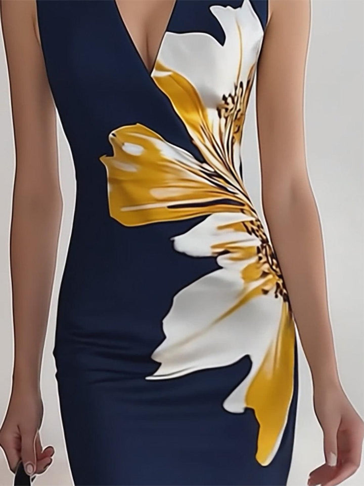 Helene – Midikleid elegant für Festival Glamour für den Strand – Produktansicht 4