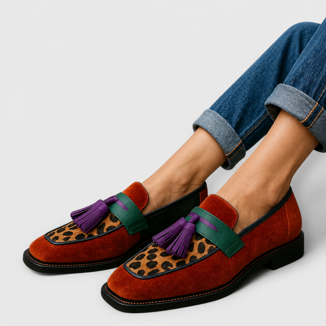 Leonore – Mehrfarbige Loafer – Produktansicht 1