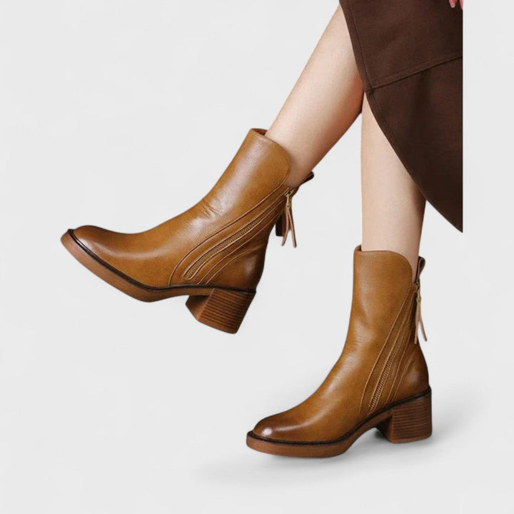 Carina – Leder-Stiefeletten – Produktansicht 4