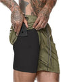 2-in-1 Sommer-Sportshorts für Herren – Felix