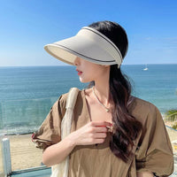 Trendiger Roll-up Sonnenhut mit Extraschutz – FoldSun Pro