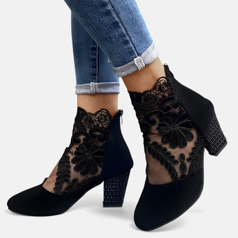 Kunigunde – Atmungsaktive elegante orthopädische Absatzschuhe – Produktansicht 3