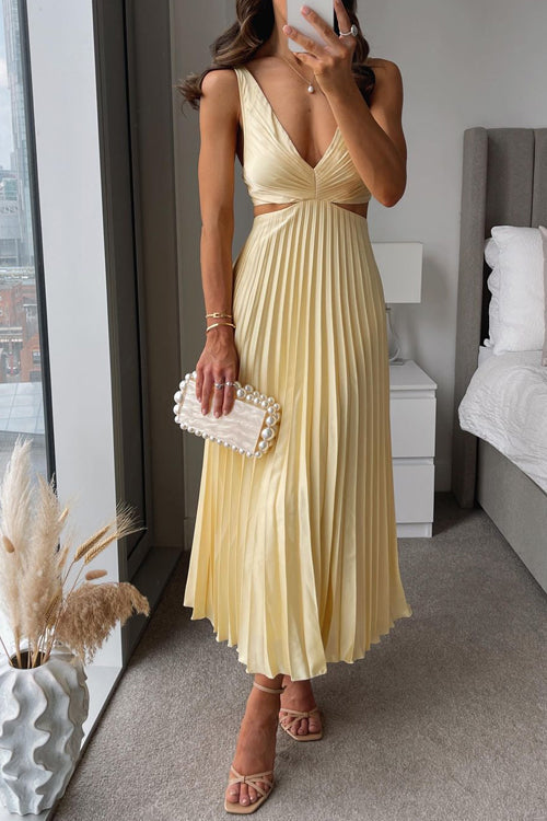 Cornelia – Kleid plissiert für Occasioni – Produktansicht 4