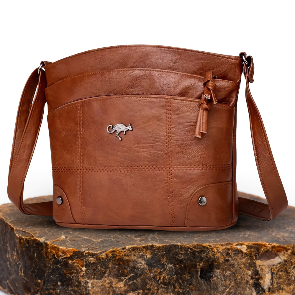 Martha – Leder-Schultertasche – Produktansicht 1