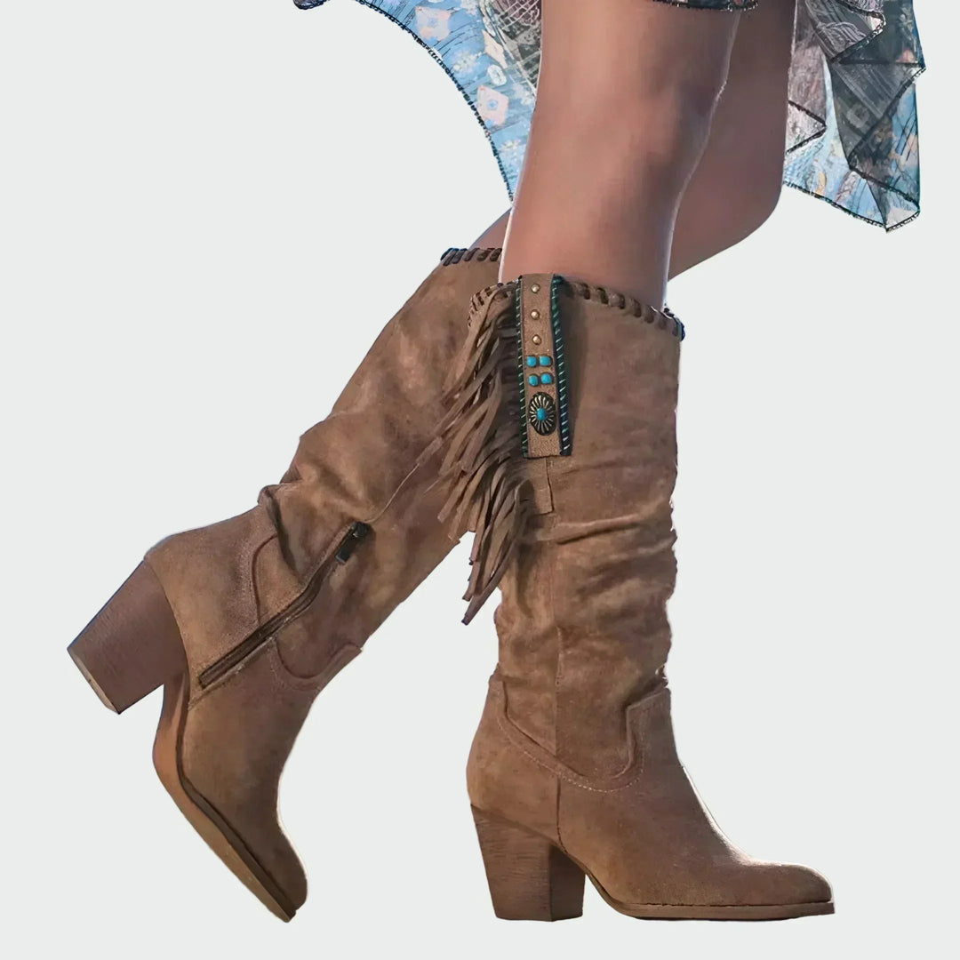 Annelie – Bequeme Leder-Stiefeletten – Produktansicht 1