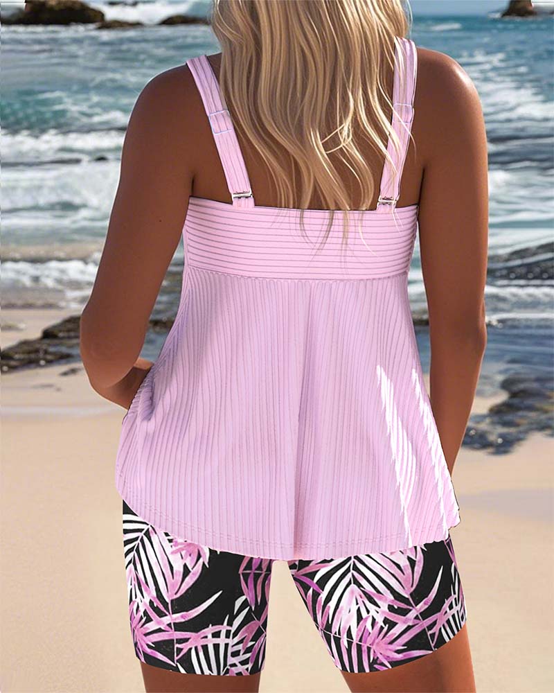 Theresa – Farbenfrohes Tankini-Set – Produktansicht 4