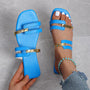 Damen Flache Sommer-Sandalen mit Offener Zehe – Avianne