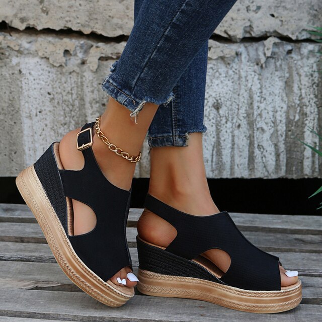 Anna-Caroline – Entspannte Keilsandalen – Produktansicht 9