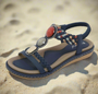 Stilvolle Flache Damen Sandalen – Claire