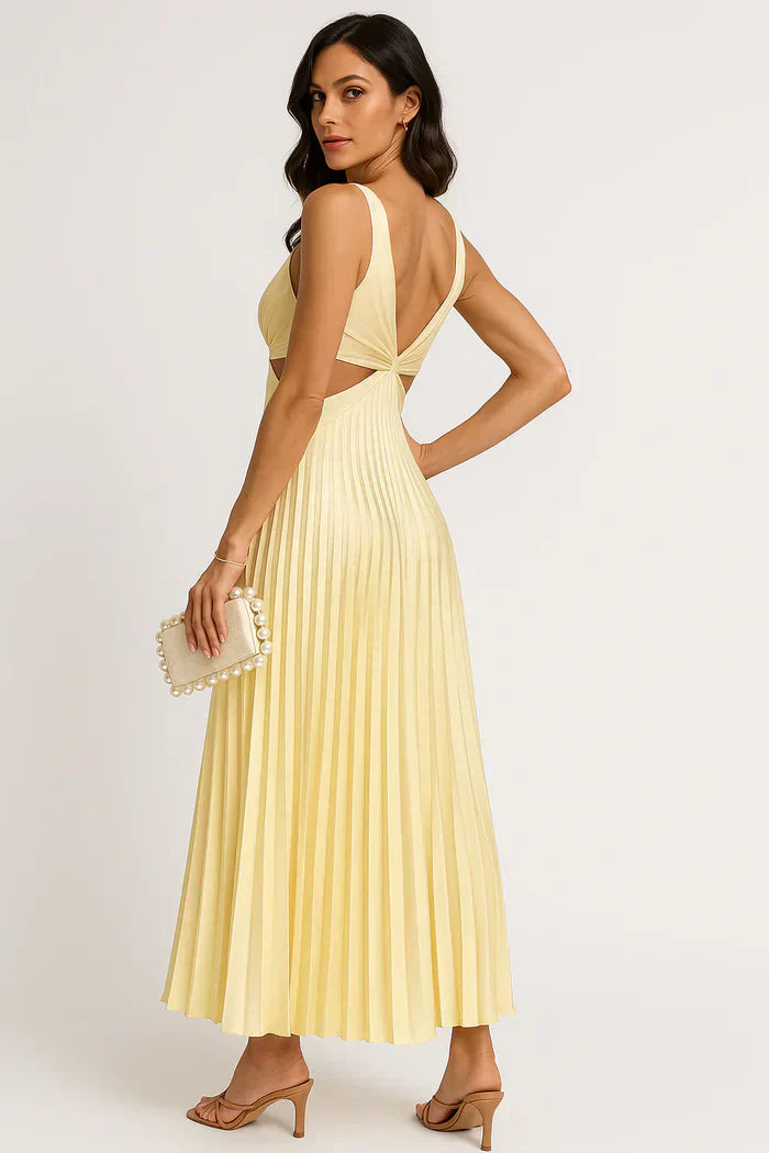 Cornelia – Kleid plissiert für Occasioni – Produktansicht 3