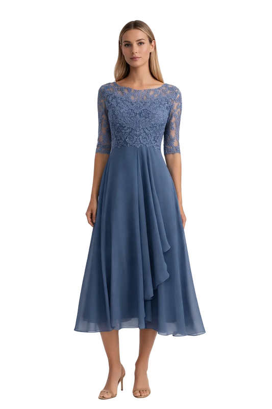 Leichtes Chiffonkleid - FlowingDelight