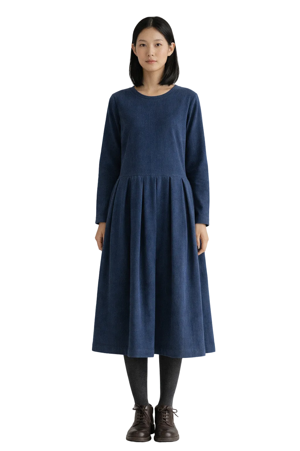 Klassisches Corduroy Kleid - Charmdress
