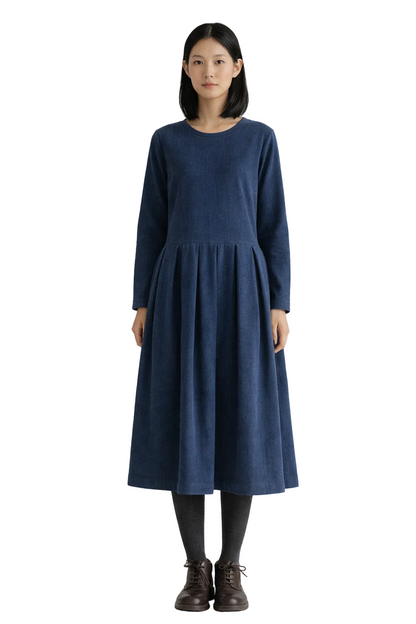 Klassisches Corduroy Kleid - Charmdress