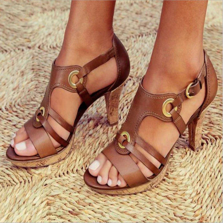 Bequeme High-Heels mit Stabilitätskomfort – Viviana