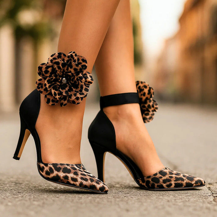 Ida – Elegante florale Pumps – Produktansicht 7