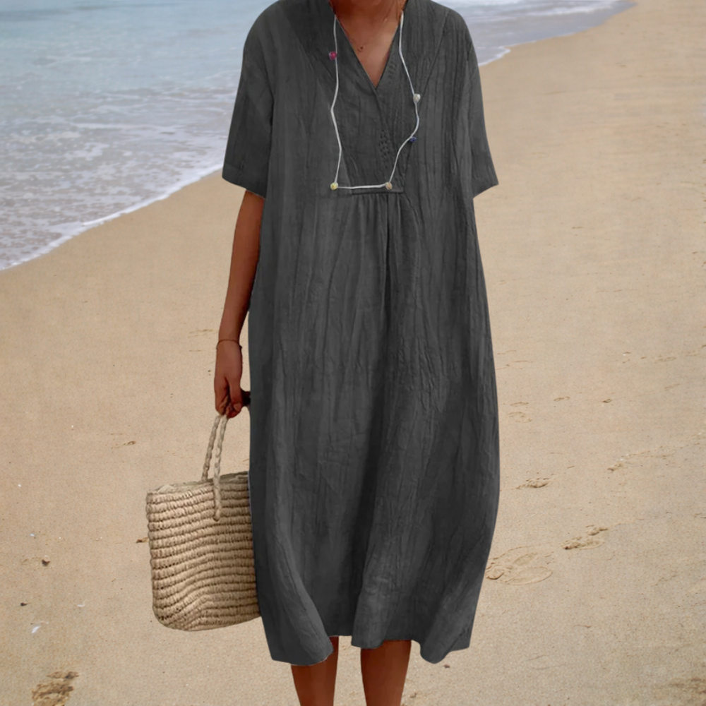 Greta – Bequemes Sommerkleid – Modell Hannah – Produktansicht 2