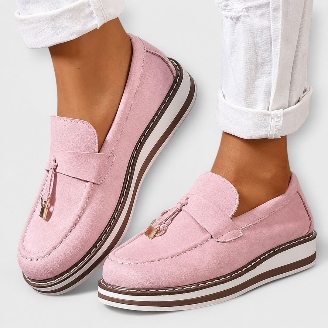 Sophie – Lässige runde Loafer – Produktansicht 1