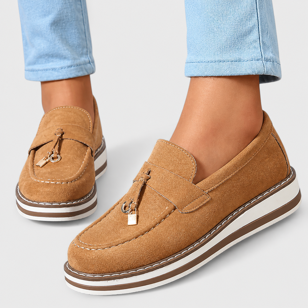 Sophie – Lässige runde Loafer – Produktansicht 2