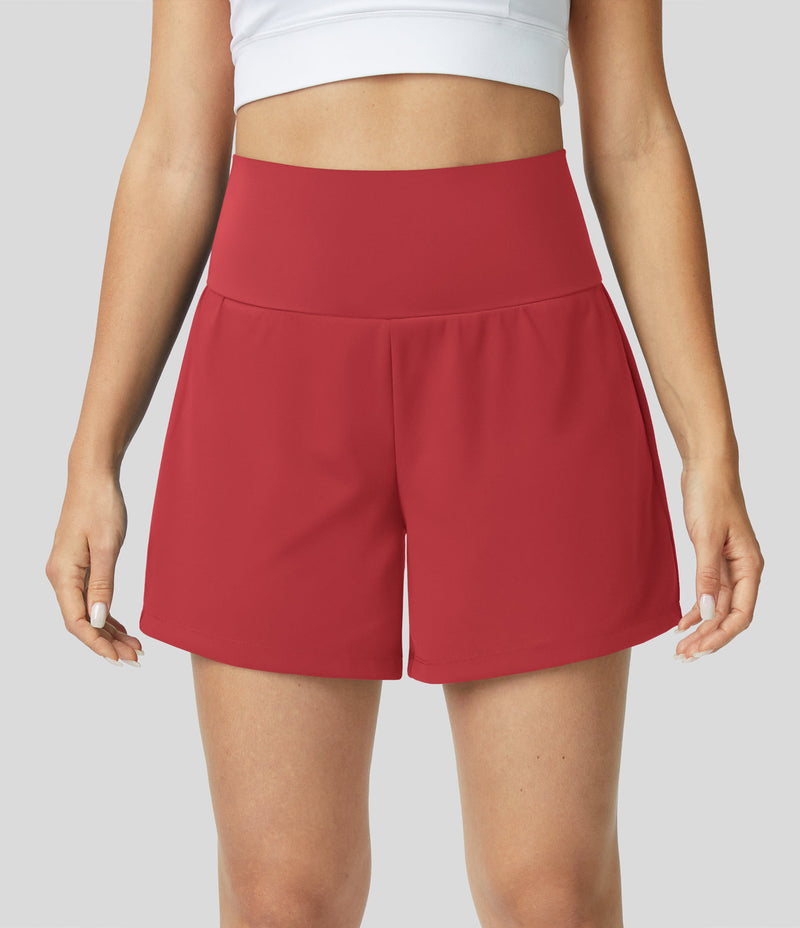 Atmungsaktiv & Schnell trocknend High-Waist Fitnessshorts Damen – Mirabella