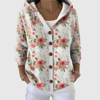 Magdalena – Bequemer Strickcardigan mit Kapuze – Produktansicht 1