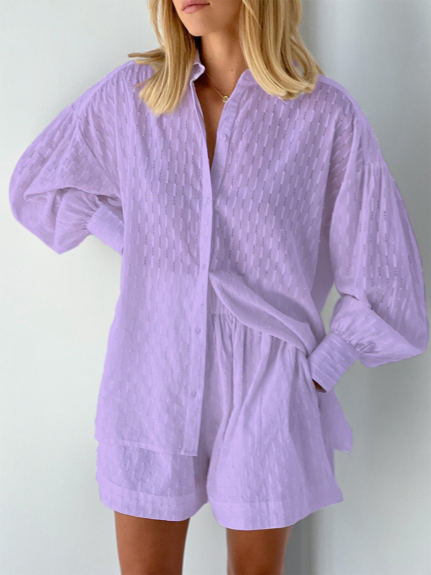 Marlene – Leichtes Blusen- und Shorts-Set – Produktansicht 2