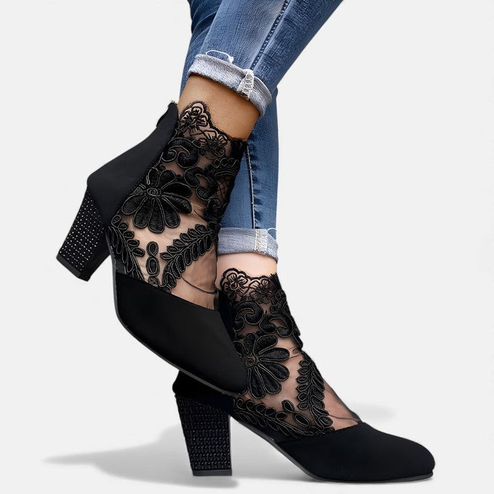 Kunigunde – Atmungsaktive elegante orthopädische Absatzschuhe – Produktansicht 5