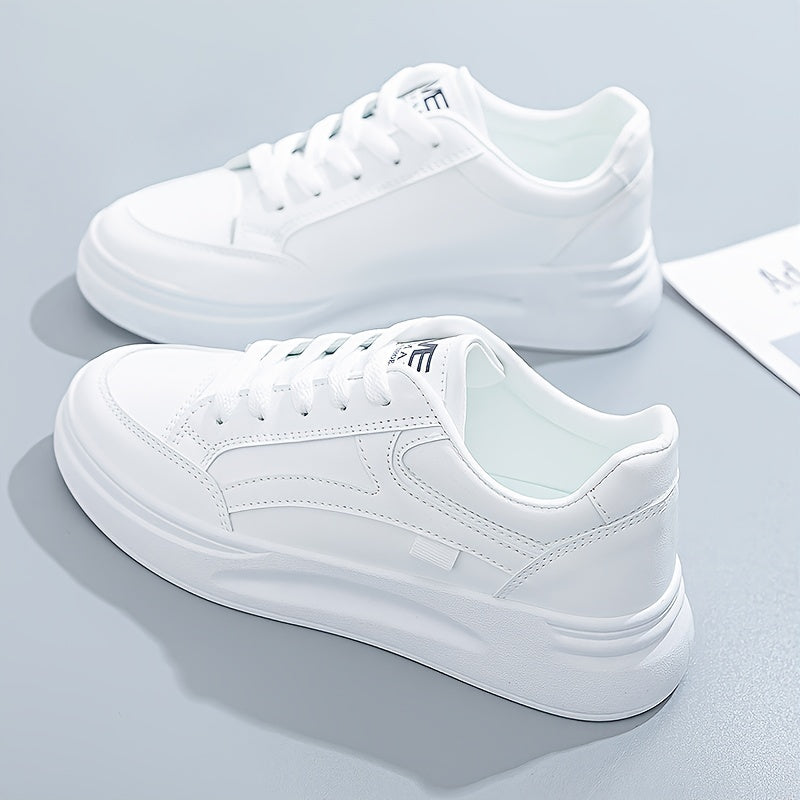 Nina – Schicke weiße Sneaker mit leichtem Komfort – Produktansicht 6