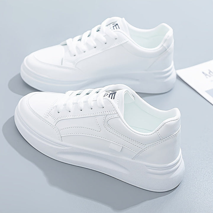 Nina – Schicke weiße Sneaker mit leichtem Komfort – Produktansicht 6