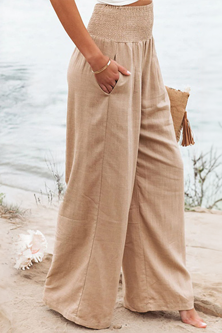 Elegante Palazzo Hose mit Boho-Flair – Yasmin