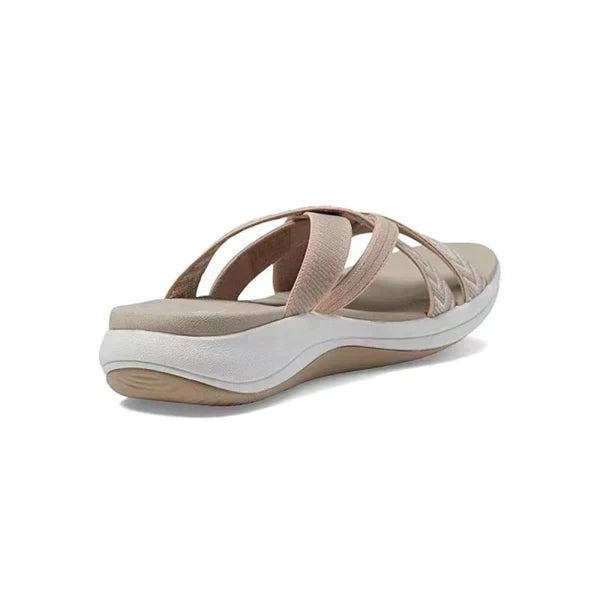 Luftige Damen Slipper mit schockdämpfendem Fußbett – Lina