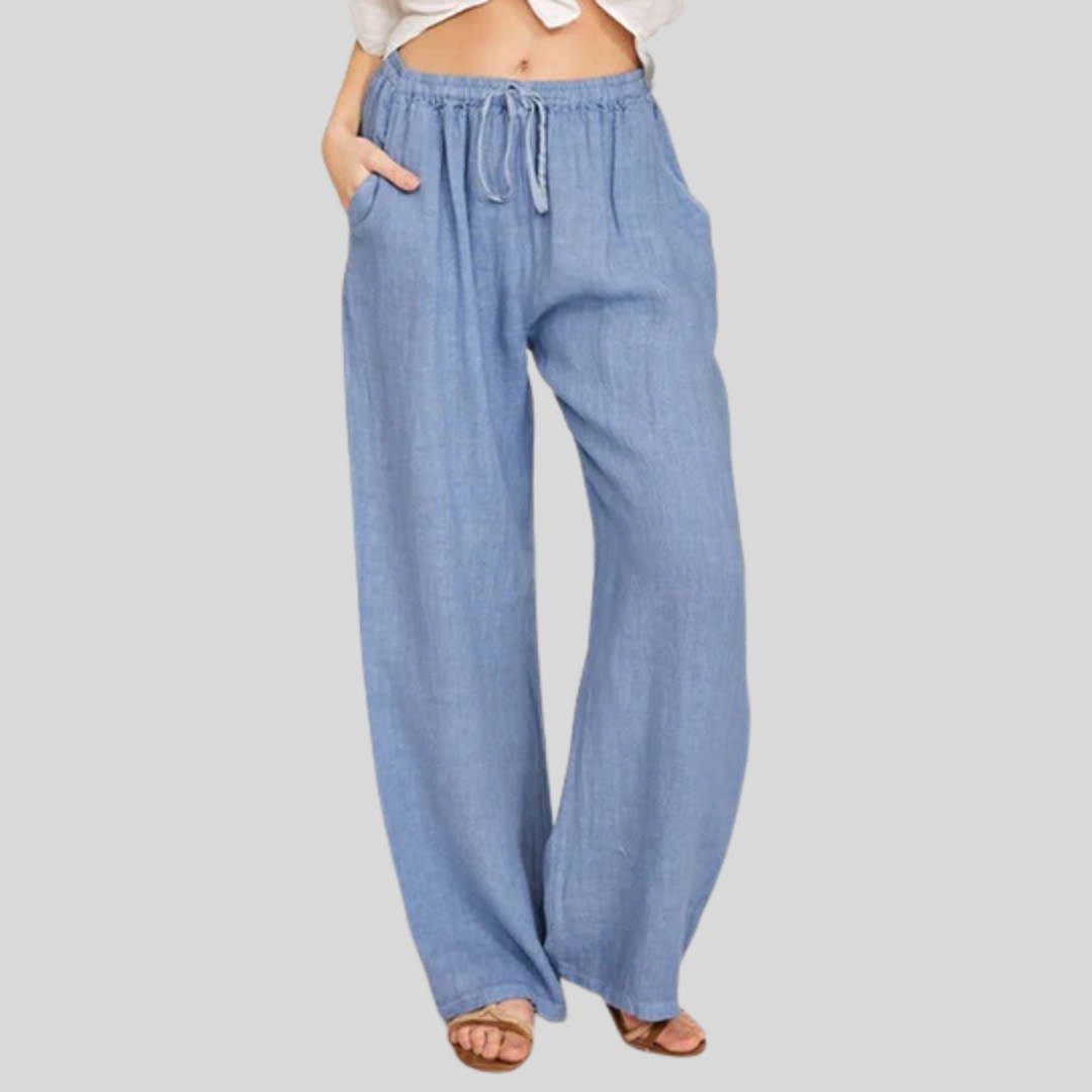Charlotte – Bequeme Hose mit Kordel – Produktansicht 1