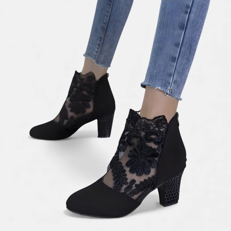 Kunigunde – Atmungsaktive elegante orthopädische Absatzschuhe – Produktansicht 4