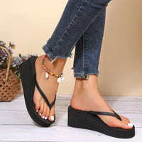 Damen Plateau-Pantoletten mit Clip-Zehen-Design – Riviera