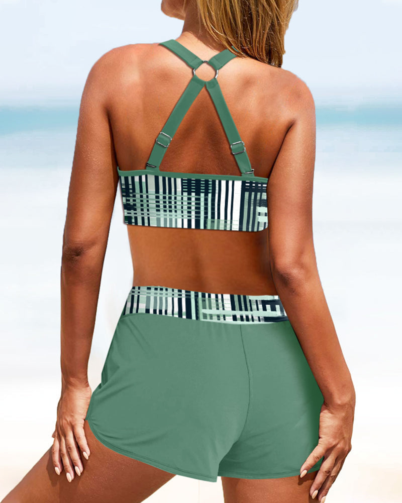 Magdalena – Gerippter High-Waist-Bikini – Produktansicht 3
