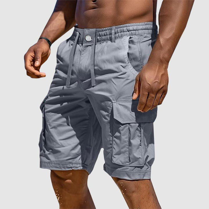 Sommerliche Herren-Cargoshorts aus Baumwollmischung – Rafael