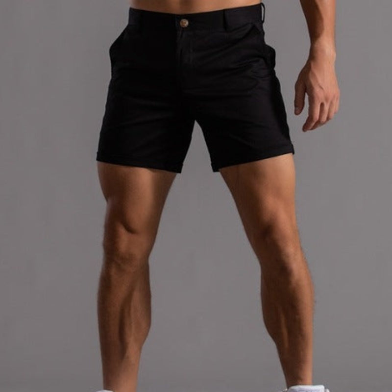 Atmungsaktive Chino-Shorts aus Baumwolle – Sandro
