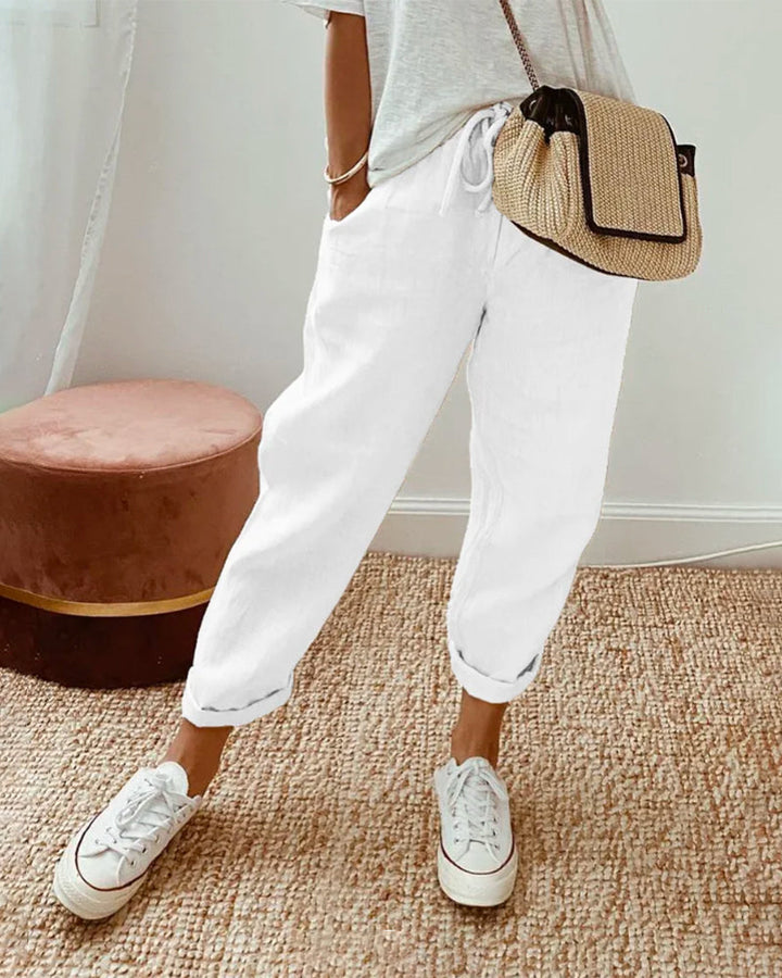 Clara – Fließende, bequeme und elegante Hose – Produktansicht 5